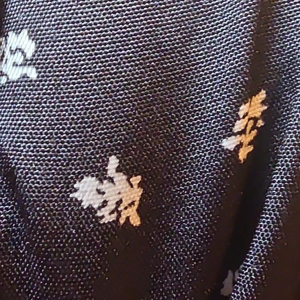 New Black and White Paisley Hankerchief Fabric Headband | NWOT